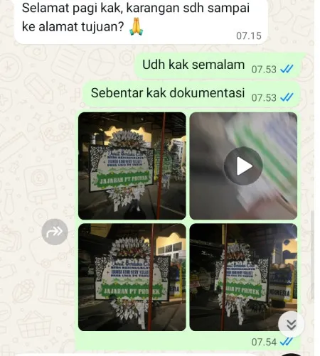 Pengiriman Papan Bunga Selamat Susukan