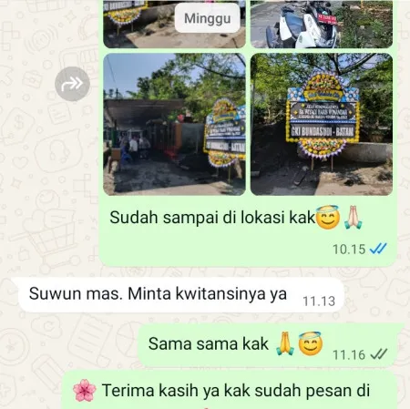 Pengiriman Papan Bunga Duka Susukan