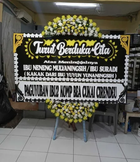 Papan Bunga Duka Susukan